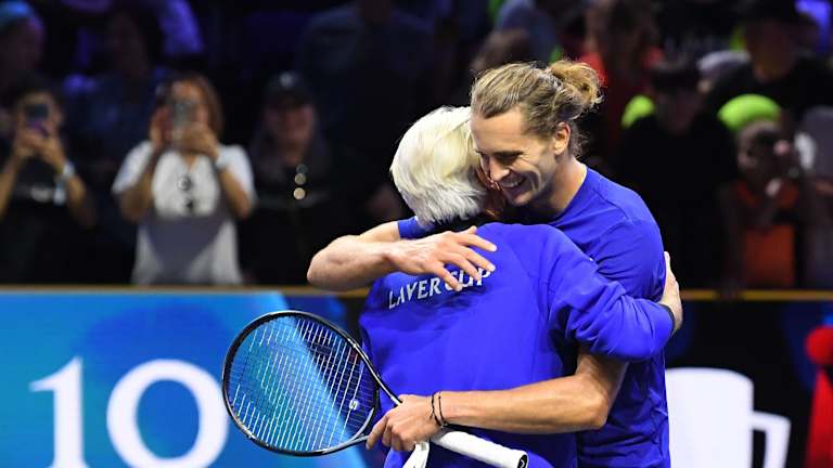 Zverev je Borgov igrač sa najdužim stažem sa pet Lejver kupova iza sebe.