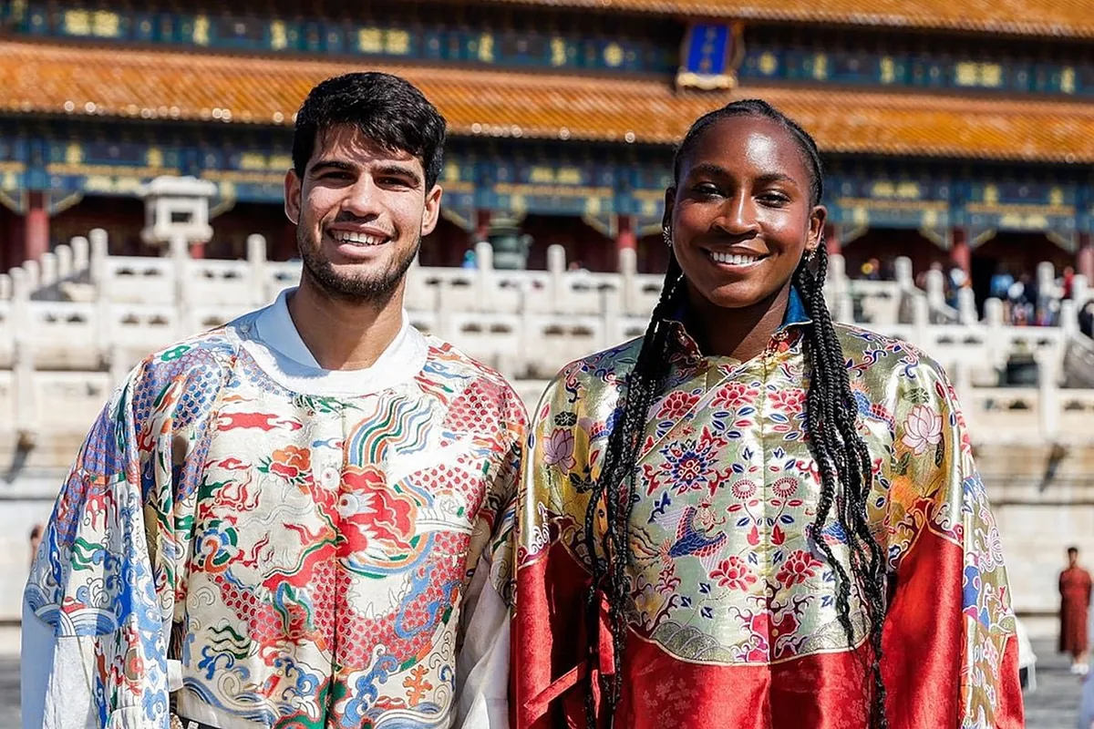 Carlos Alcaraz i Coco Gauff uživaju u Zabranjenom gradu u Pekingu