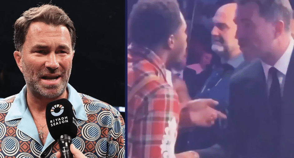 Hearn udara na Hanei nakon njihove verbalne svađe