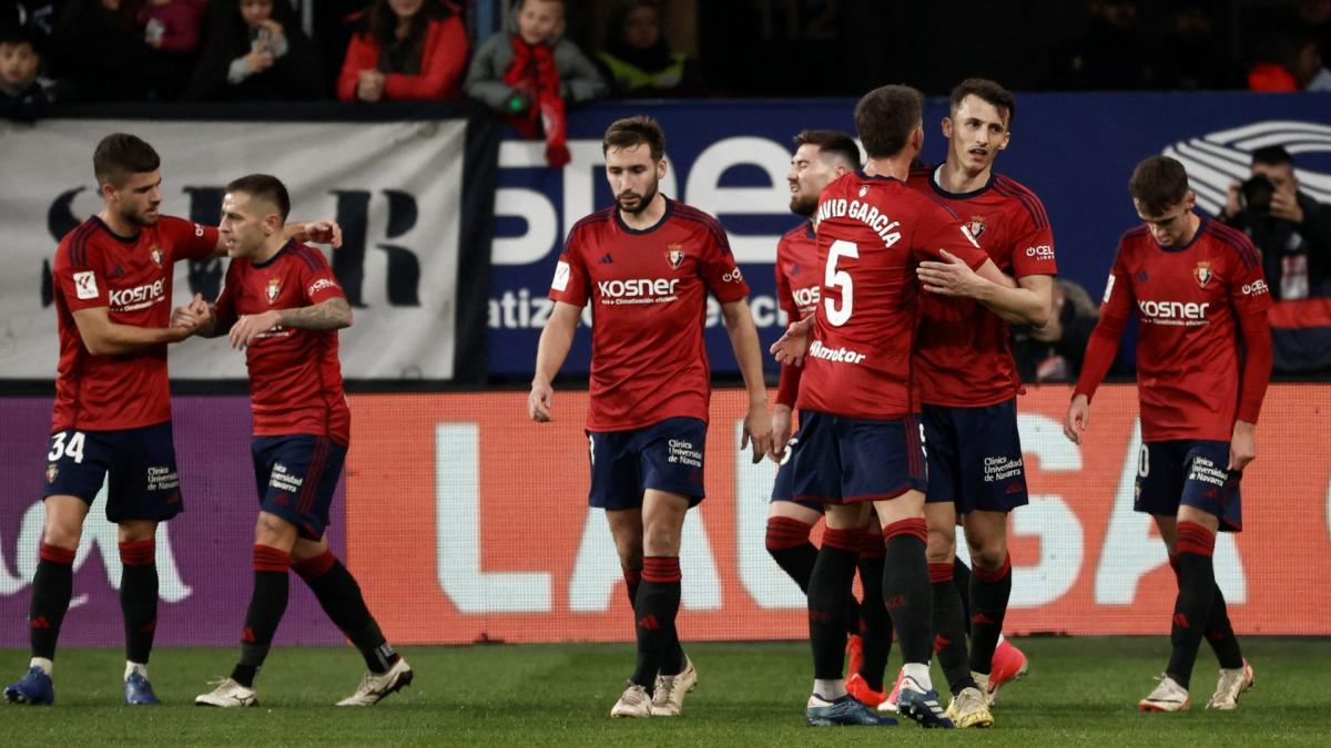 La Liga: Osasuna čekić Las Palmas