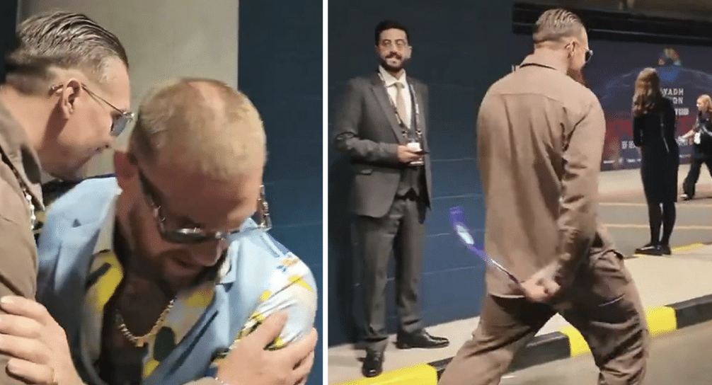 Usik oponaša McGregorovu šetnju potpisom