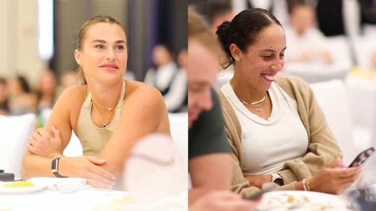 Sabalenka i Madison Keis uživali su u večeri ispunjenoj odličnom hranom i lokalnim specijalitetima.