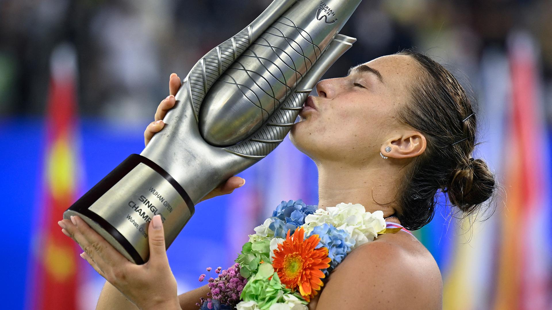 Arina Sabalenka pokvarila povratak kući Zheng Kinvena, osvojila treću titulu u Vuhanu