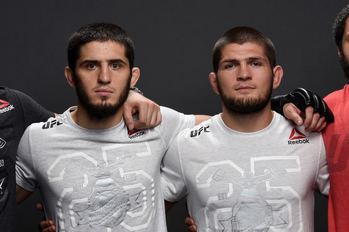 Islam Mahačev i Habib Nurmagomedov