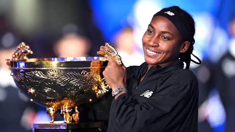Gauff ima najbolji procenat pobeda u karijeri u finalu od bilo koje žene u Top 10, sa najmanje dva finala odigrana.