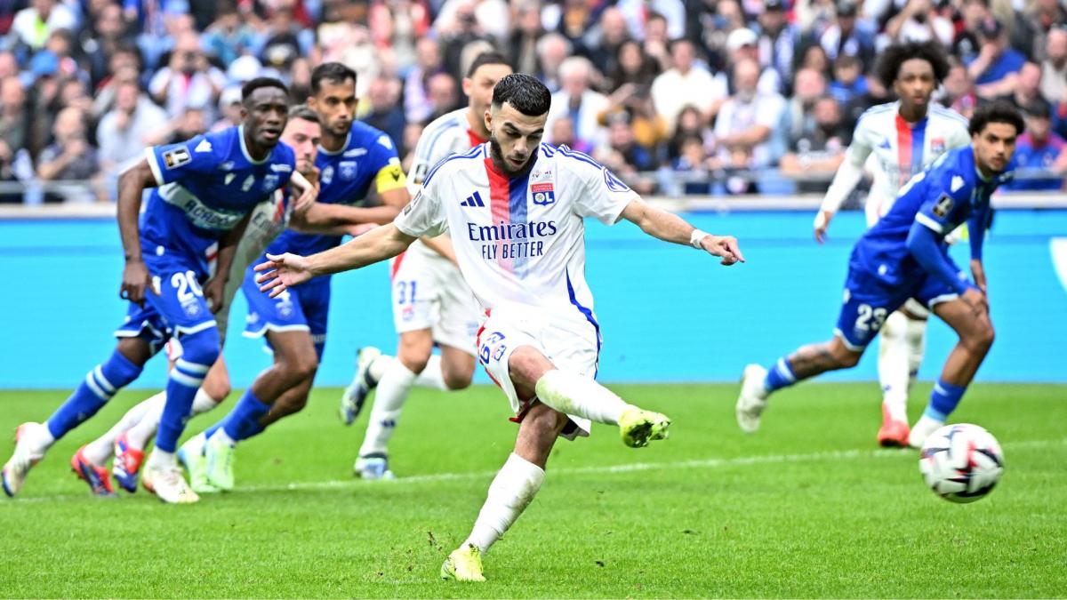 Liga 1: OL drži Aukerre u meču punom preokreta