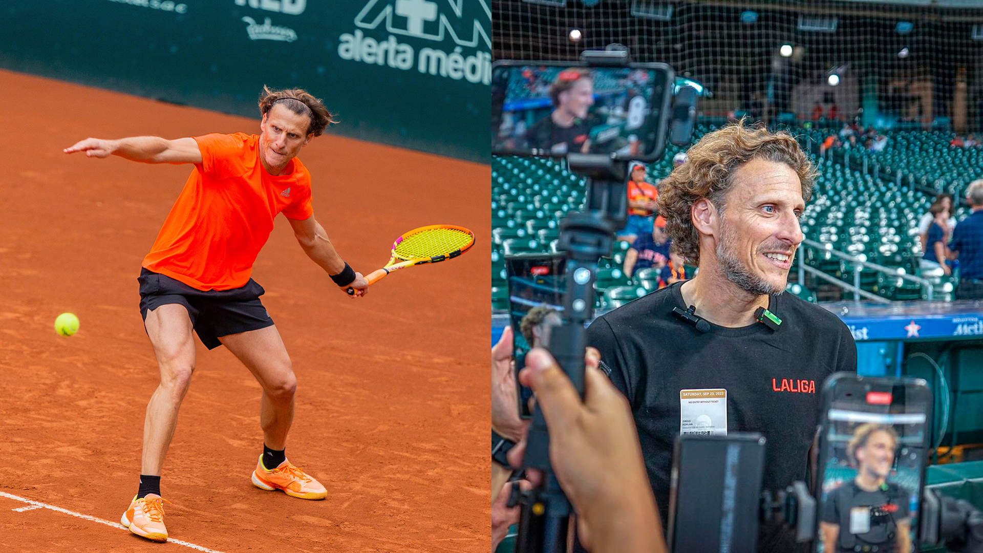 Penzionisana fudbalska zvezda Dijego Forlan, 45, postavljen za ATP debi na Urugvaj Challenger