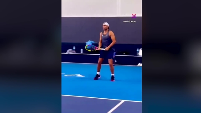 Rafa Nadal već trenira razmišljajući o "Six Kings Slem" i finalu Dejvis kupa