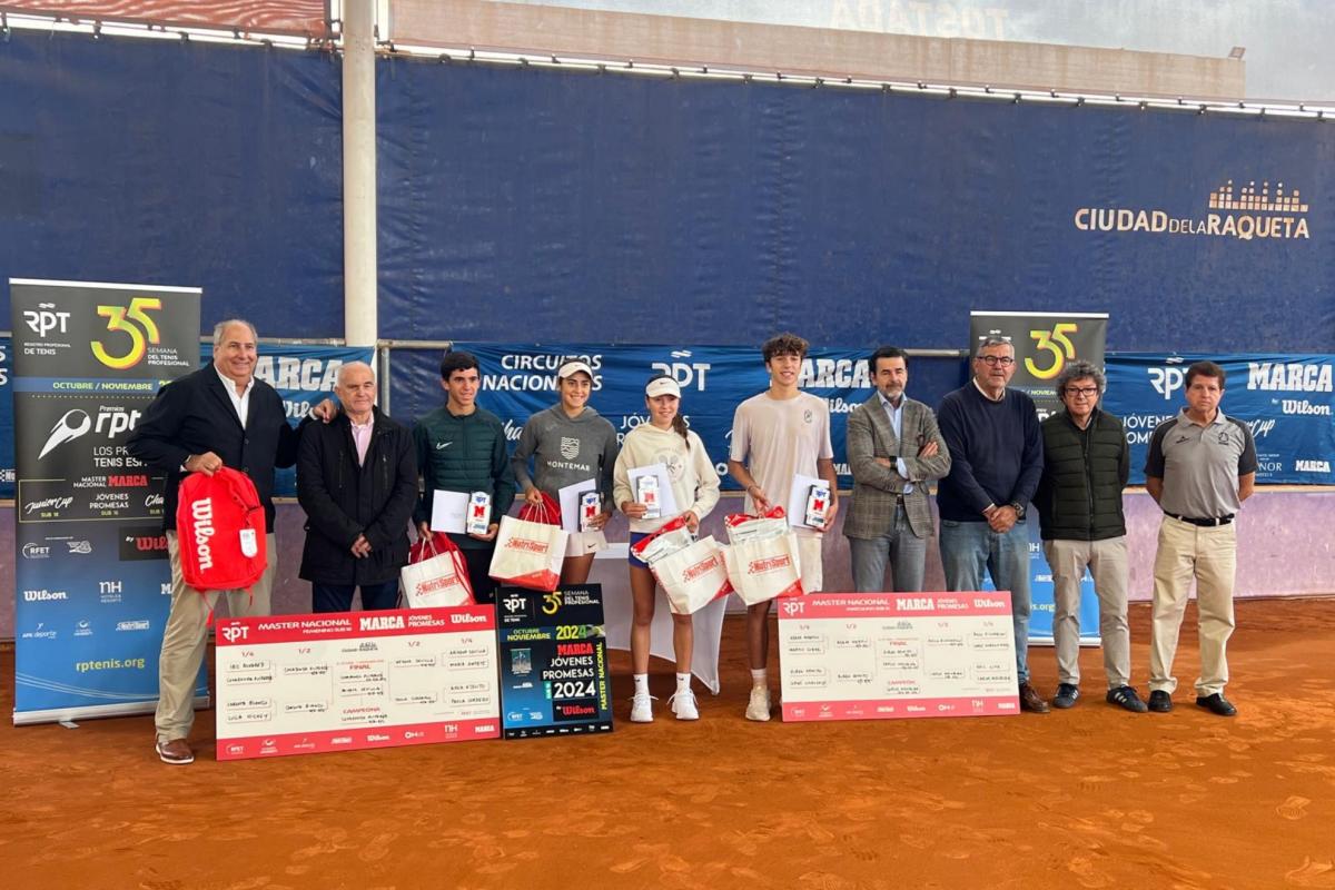 Karlos Mendoza i Covadonga Ruiperez osvojili su RPT National Master - MARCA Jovenes Promesas