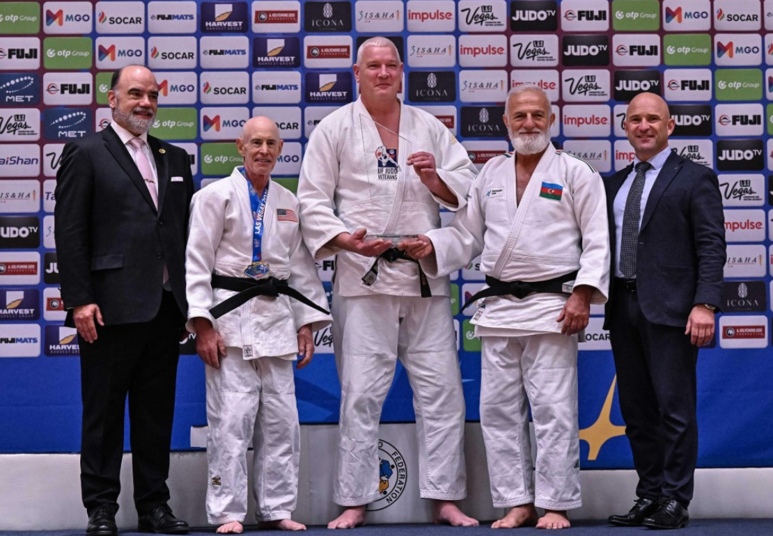 Sandi North (SAD), Hendrik Koppe (NED) i Farhad Rajabli (AZE)
