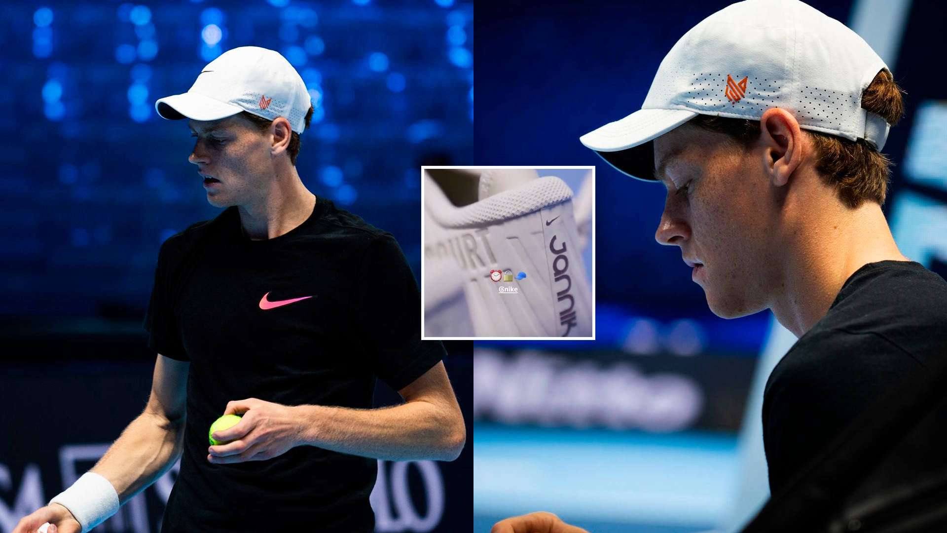 Jannik Sinner debituje Nike odeću, prilagođenu robu sa ličnim "lisičjim" logom u Torinu