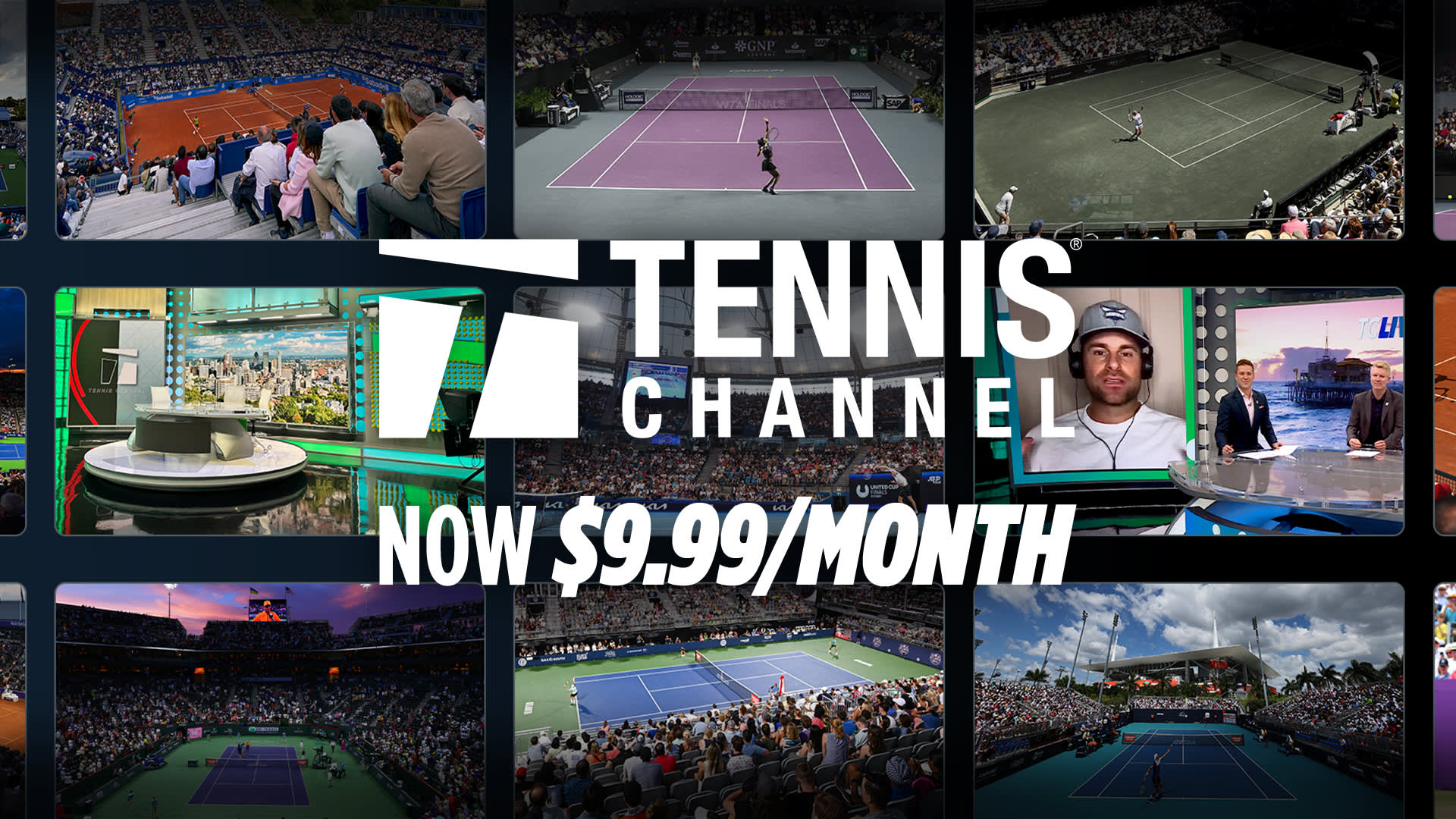 Ono što dobijate od novog, sve-u-jednom streaming servisa Tennis Channel-a