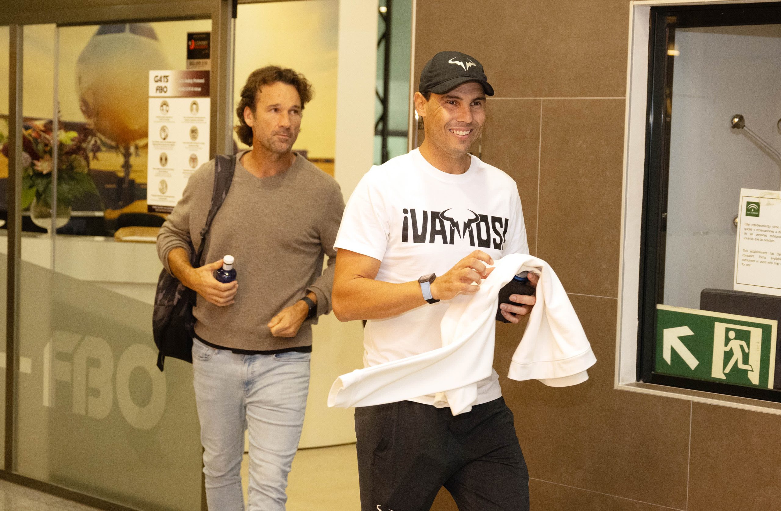 FOTOGRAFIJE: Rafael Nadal stiže u Malagu na finalni događaj karijere u finalu Dejvis kupa