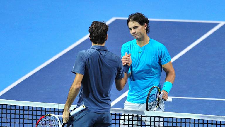 Nadal i zatvoreni tvrdi tereni nisu uvek pomešani, ali je skinuo Rodžera Federera na jednom u 2013.