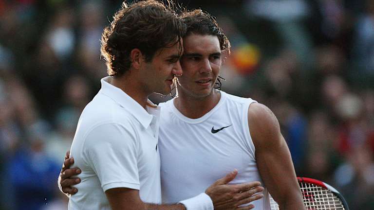 Nadal se suočio sa Federerom 40 puta, uključujući i finale Vimbldona 2008. godine – koji je naširoko zapamćen kao najbolji muški teniski meč u istoriji.