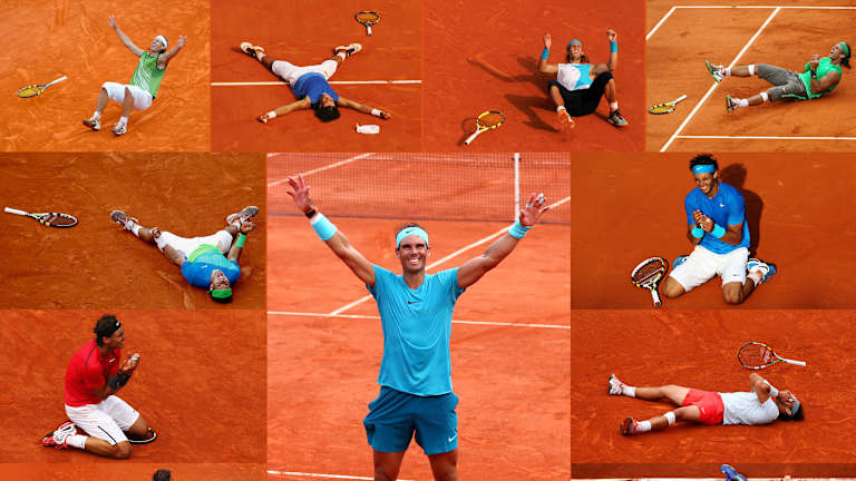 Na svakoj od njegovih grend slem pobeda, Nadal je Babolat Aero bio na njegovoj strani.