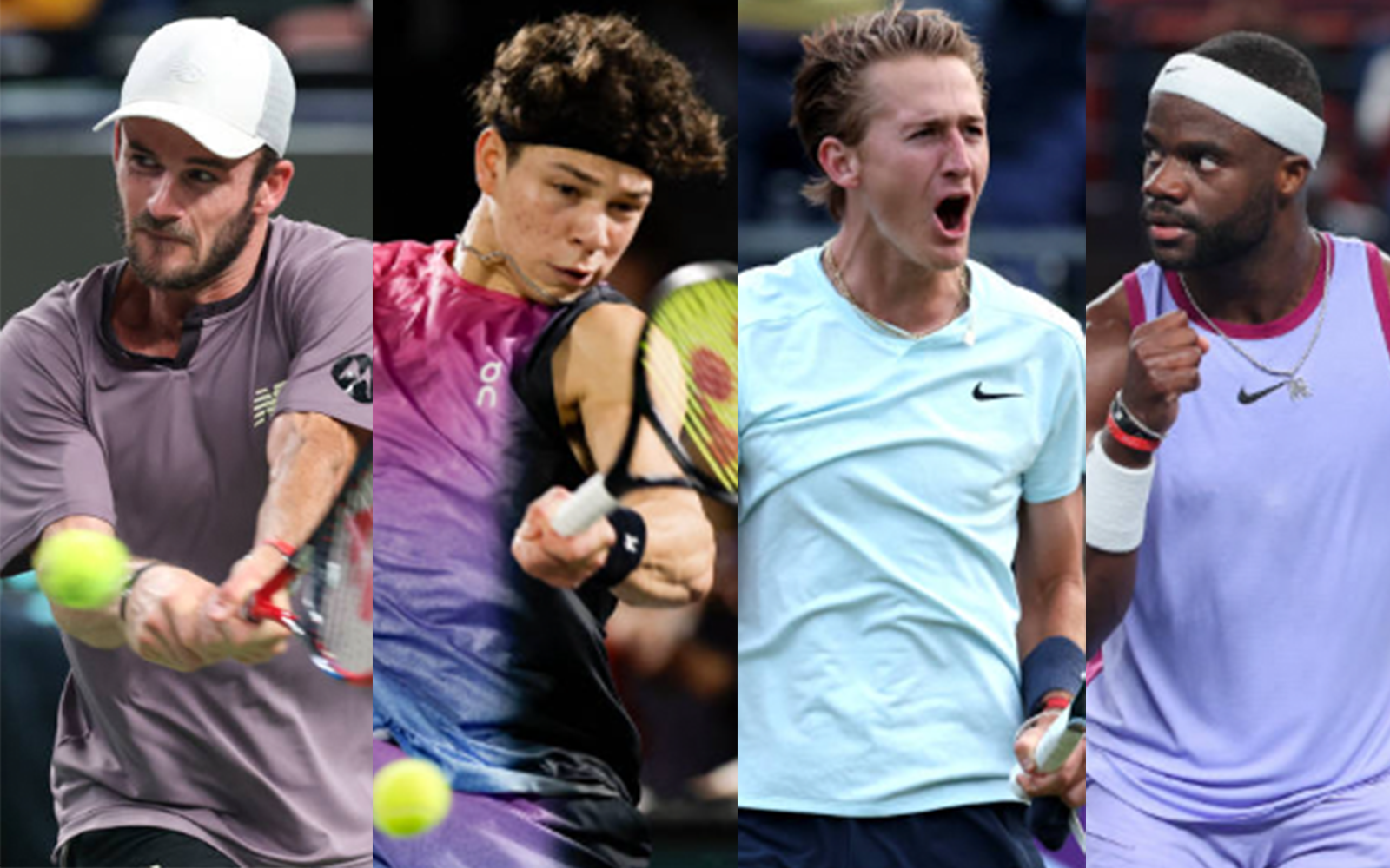 Iza Fritz, Tomi Pol, Fransis Tiafoe, Ben Shelton i Sebastijan Korda održavaju izvan SAD. dubinu na ATP turneji