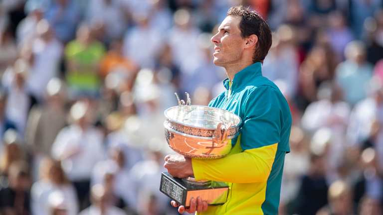 Nadal je osvojio 22 grend slem titule tokom svoje karijere, uključujući 14 na Rolan Garosu.