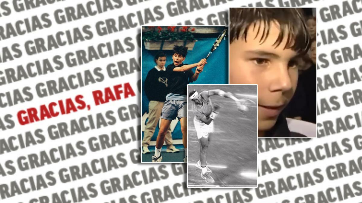 60 '' koji sažima ono što je Nadal bio: njegova detinjasta fraza koja sumira sve