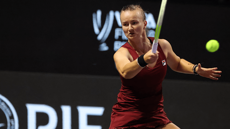 Krejčikova se po drugi put pojavljuje u singlu na VTA finalu, prvi put se kvalifikovala za ovaj događaj 2021. godine i služila kao zamena 2023. godine.