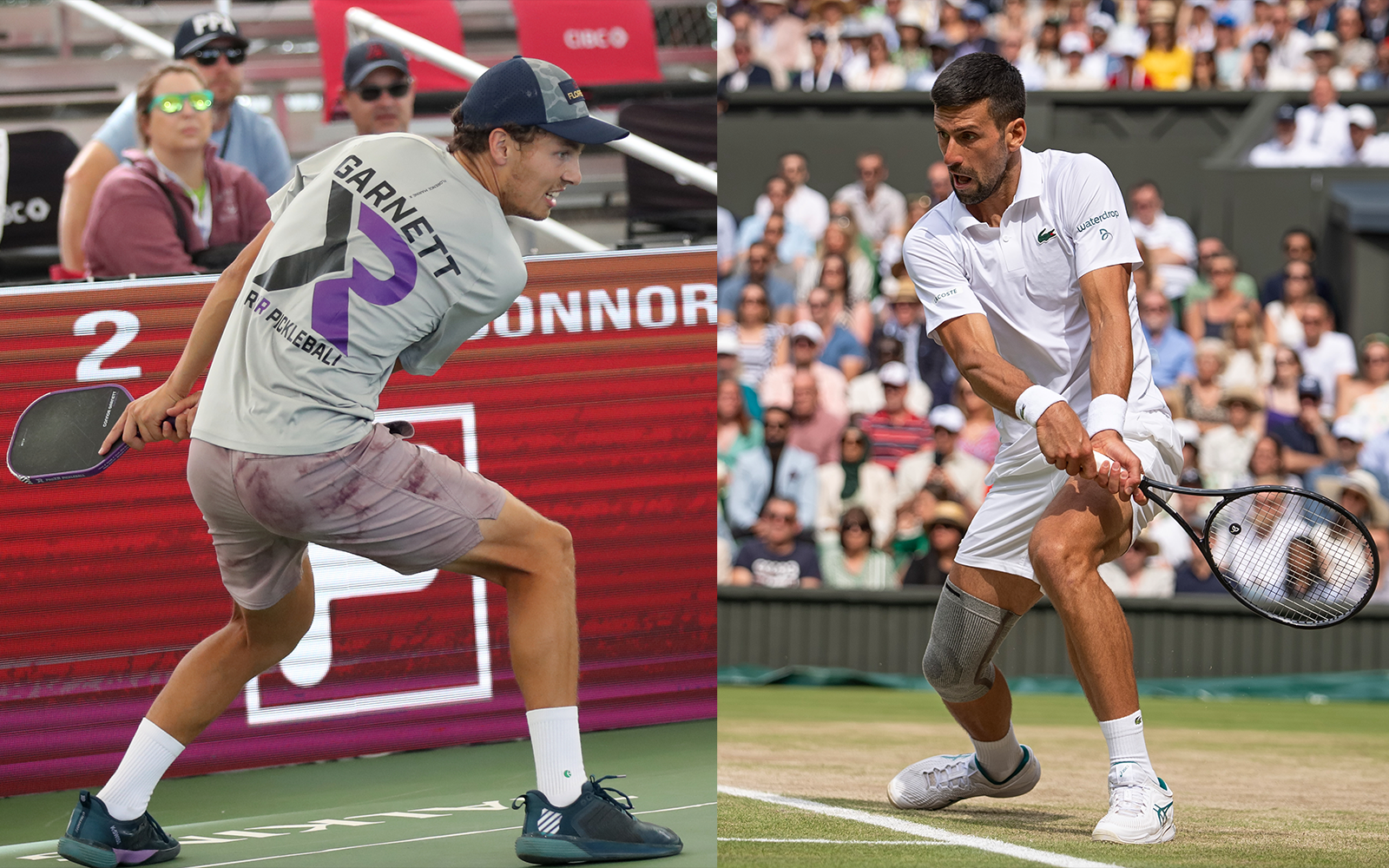 Novak Đoković je bivši udaranje partner, Connor Garnett, je sada profesionalni pickleball igrač