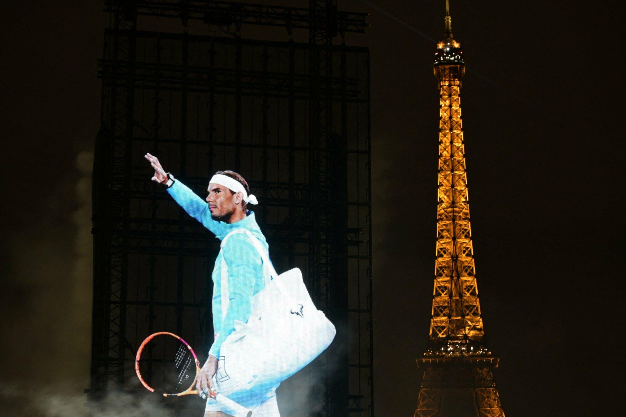 Rafael Nadal počašćen od strane Nike-a sa zapanjujućom video projekcijom na Place du Trocadero u Parizu