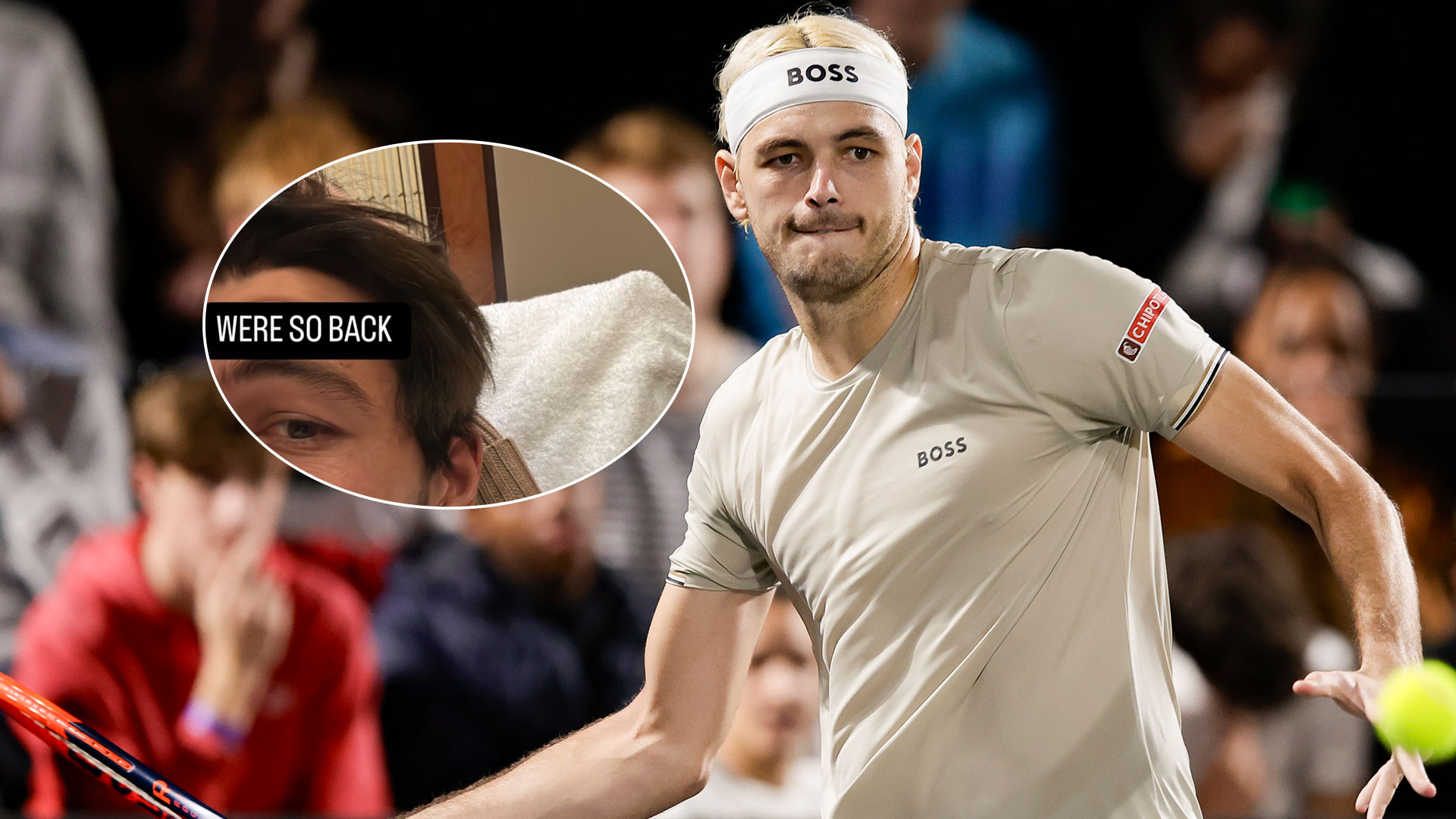 "Vratili smo se": Uoči ATP finala, plava kosa Tejlor Fritz više nije