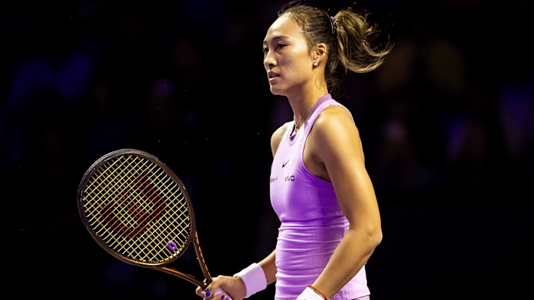 Zheng je završila kao drugoplasirana na Otvorenom prvenstvu Australije 2024. godine poslala ju je u VTA finale - prvi od verovatno mnogih nastupa.