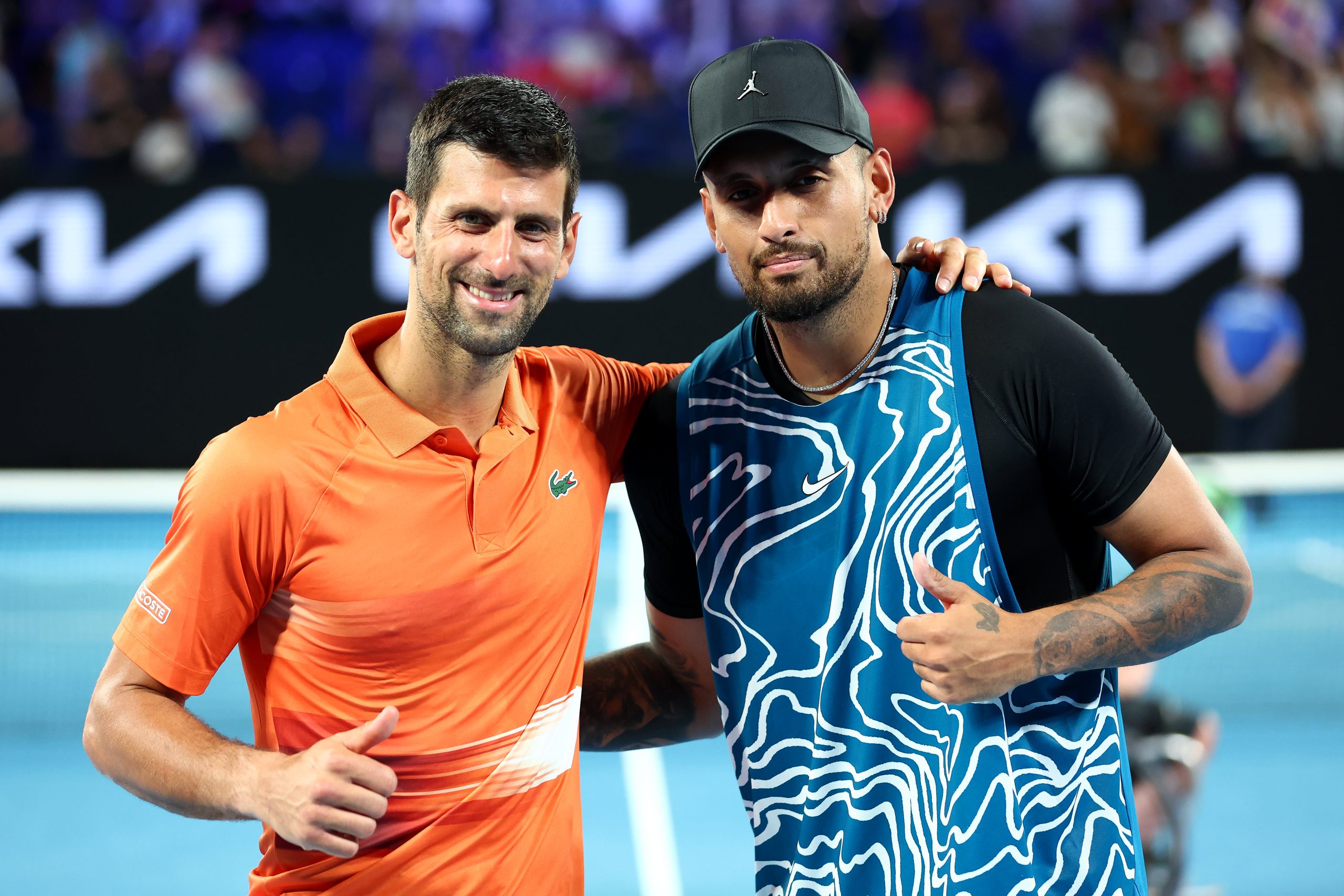 Novak Đoković, Nik Kirjos u dublu na Brisbane International