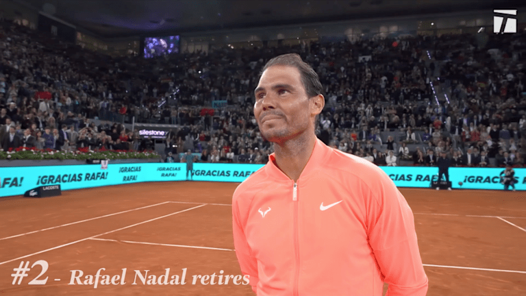 2. Rafael Nadal se povukao. Besramni utikač: idite na TENNIS.com/Rafa sada!