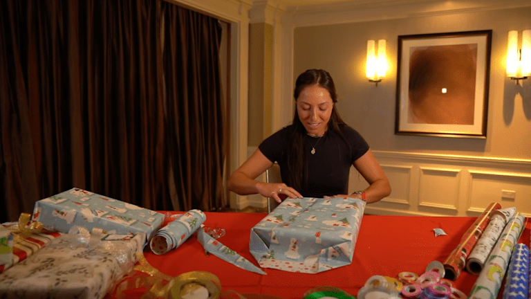 Jessie Pegula, GOAT za pakovanje poklona?