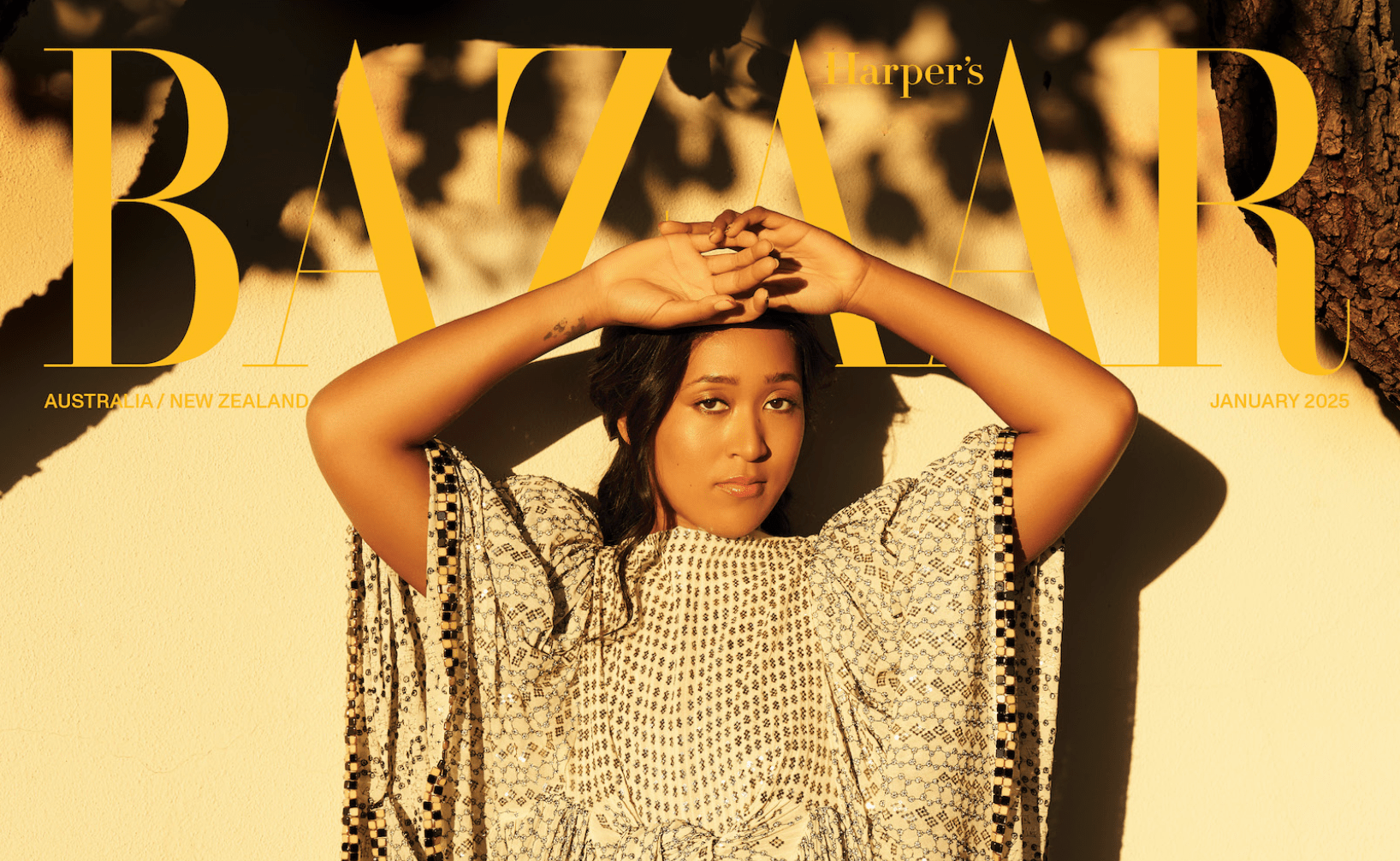Naomi Osaka sleteo Harper's Bazaar Australia Januar cover: "Pronalaženje unutrašnjeg mira"