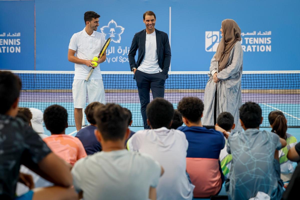 Rafa Nadal sleteo u Džedu ovog petka da prisustvuje ATP 'Next Gen' Finals