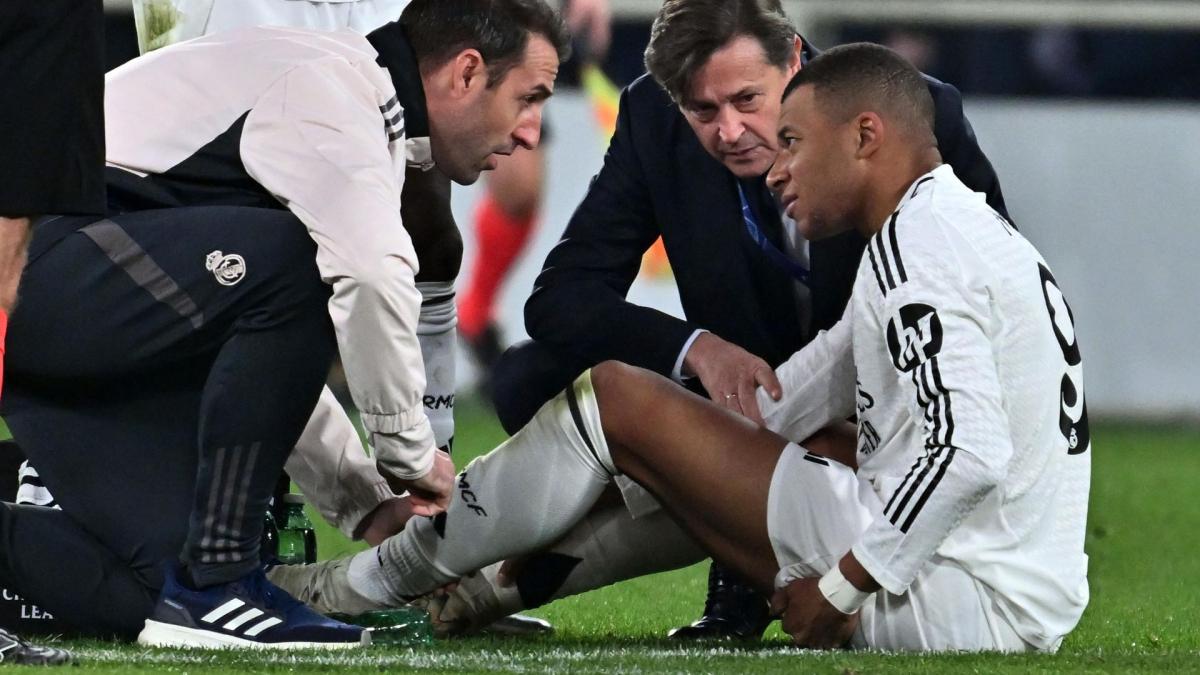 Real Madrid komunicira o povredi Kilian Mbappe