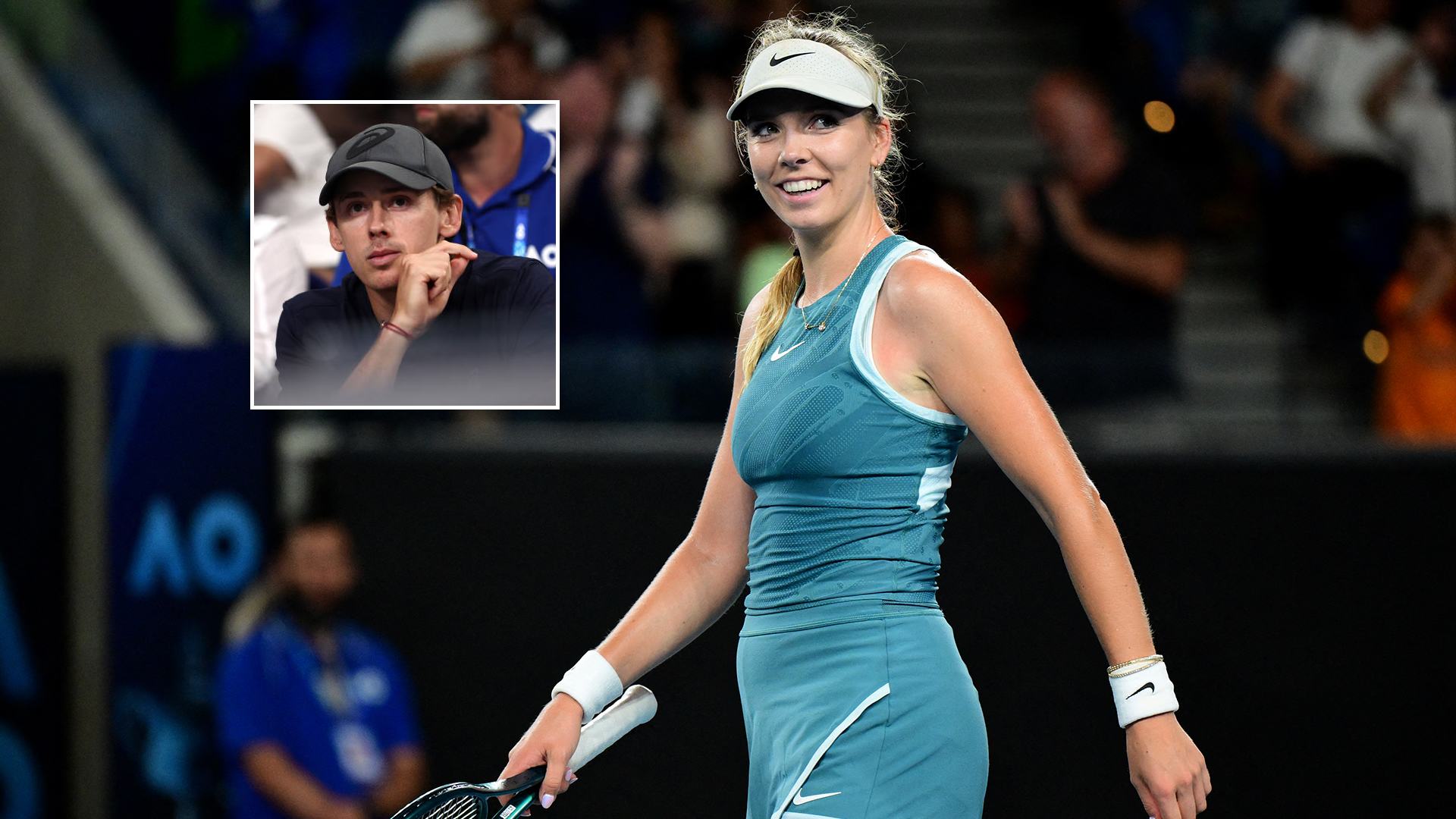 Citat dana: Katie Boulter bočne oči Australijan Opena "Big Brother" kamere