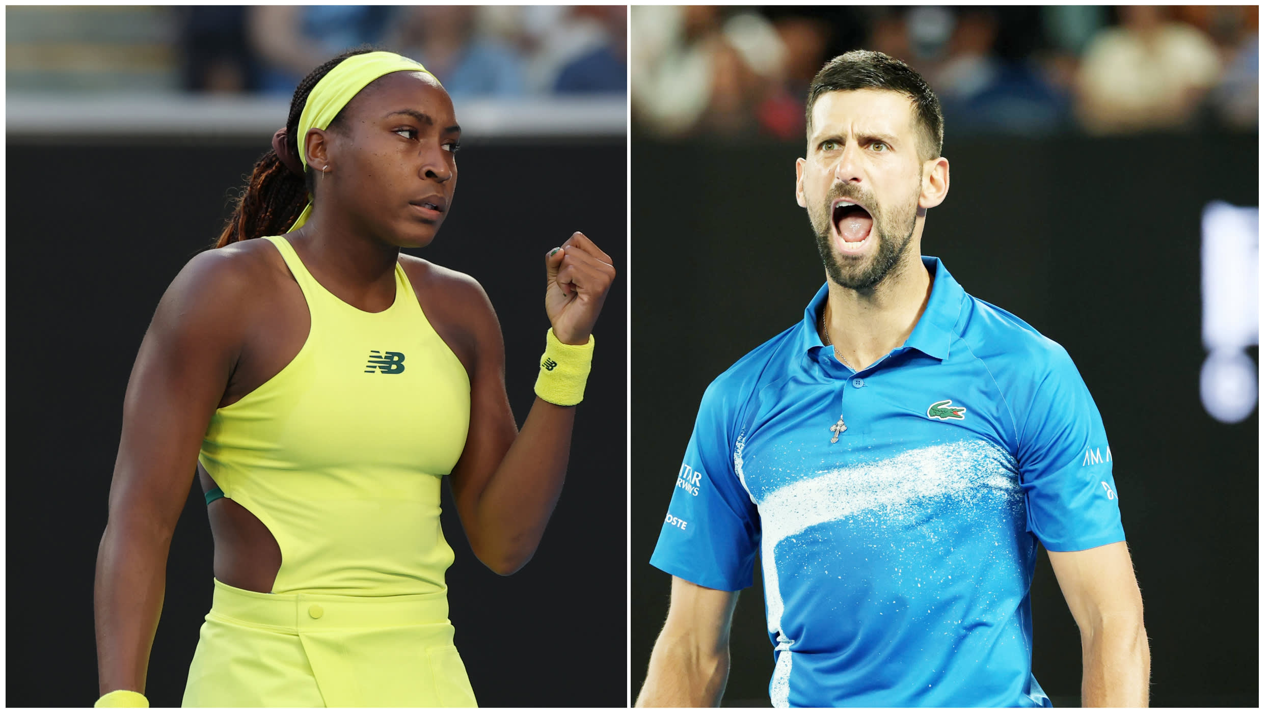 Koko Gauf, Novak Đoković zvezda pod Australian Open svetlima sa glatkom jedrenjem nedelje dva povratka