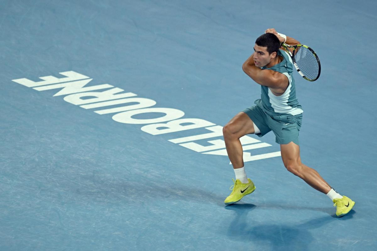 Alkaraz ostaje isti u Australiji: treći na ATP listi, 625 bodova iza Zvereva