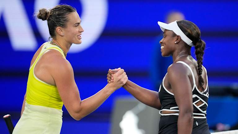 Sabalenka je osvojila 52% svojih povratnih poena protiv Amerikanke.