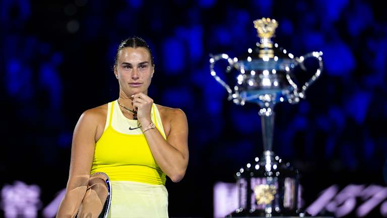 Takmičenje u velikom udaru: Svaka žena je pogodila 29 pobednika. Sabalenka je napravila samo još dve neiznuđene greške od Keisa (33-31).