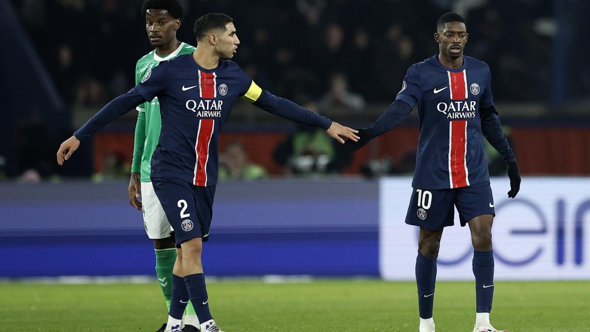 Liga 1: PSŽ Ousmanea Dembela dominira AS Saint-Etienne