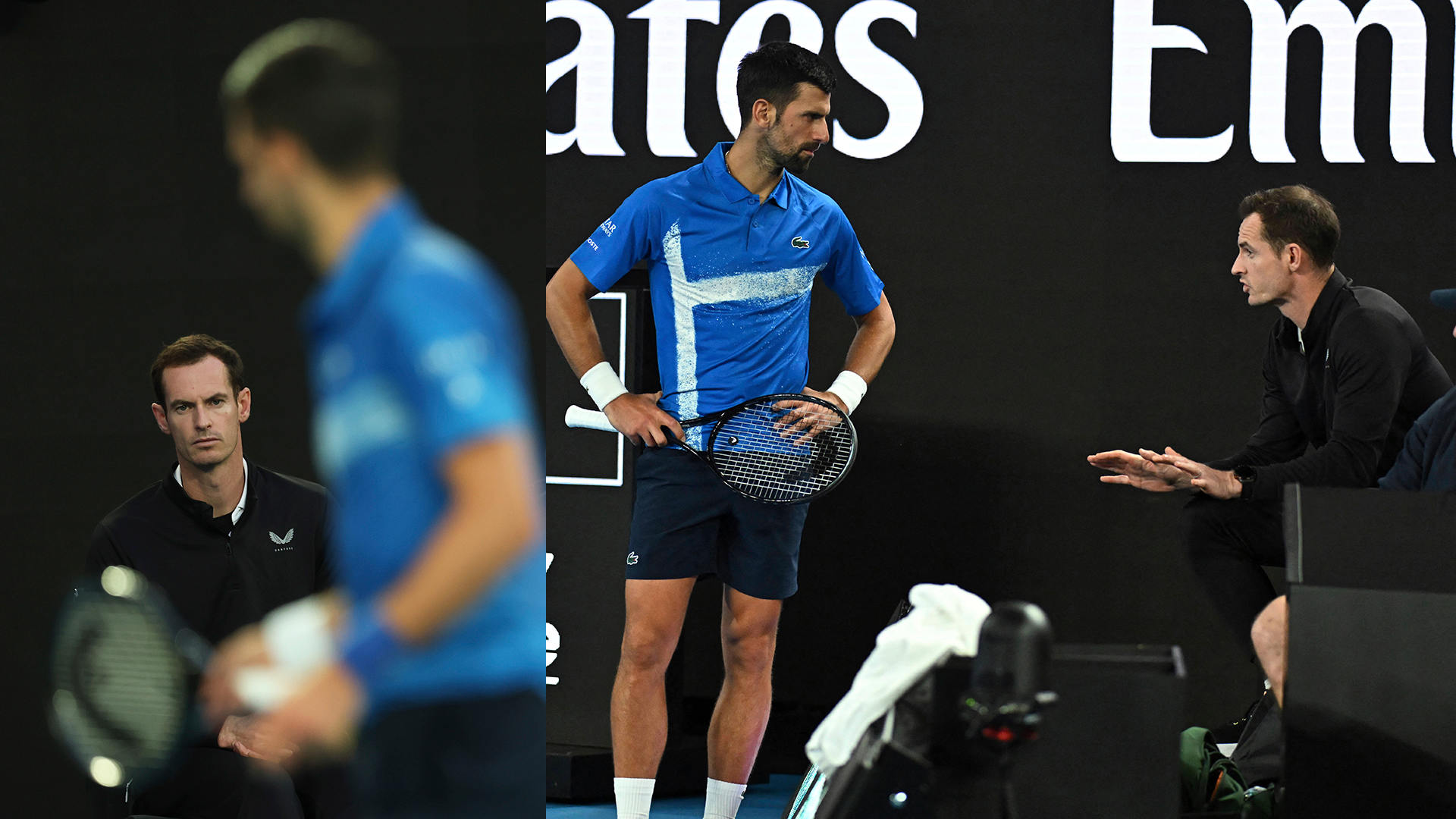 Novak Đoković kaže da je treniranje Endija Mareja na Otvorenom prvenstvu Australije bilo "čudno iskustvo"