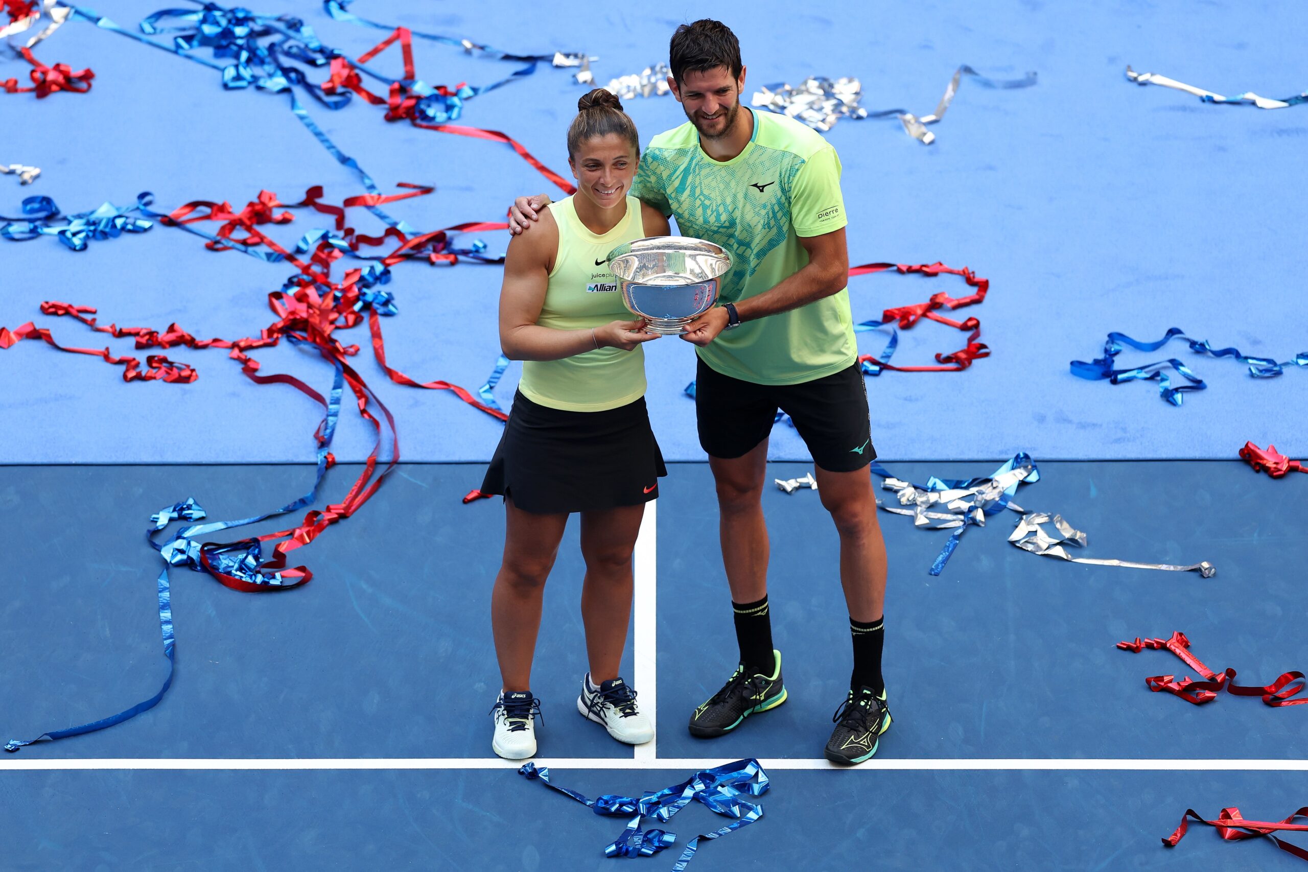 Aktuelni šampioni Sara Errani i Andrea Vavassori slam Otvoreno prvenstvo mešovitih dublova promene
