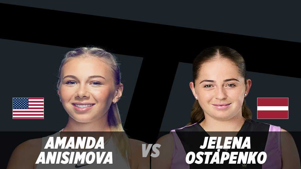 Amanda Anisimova vs. Jelena Ostapenko: Gde gledati, Doha Završni pregled, Klađenje kvote