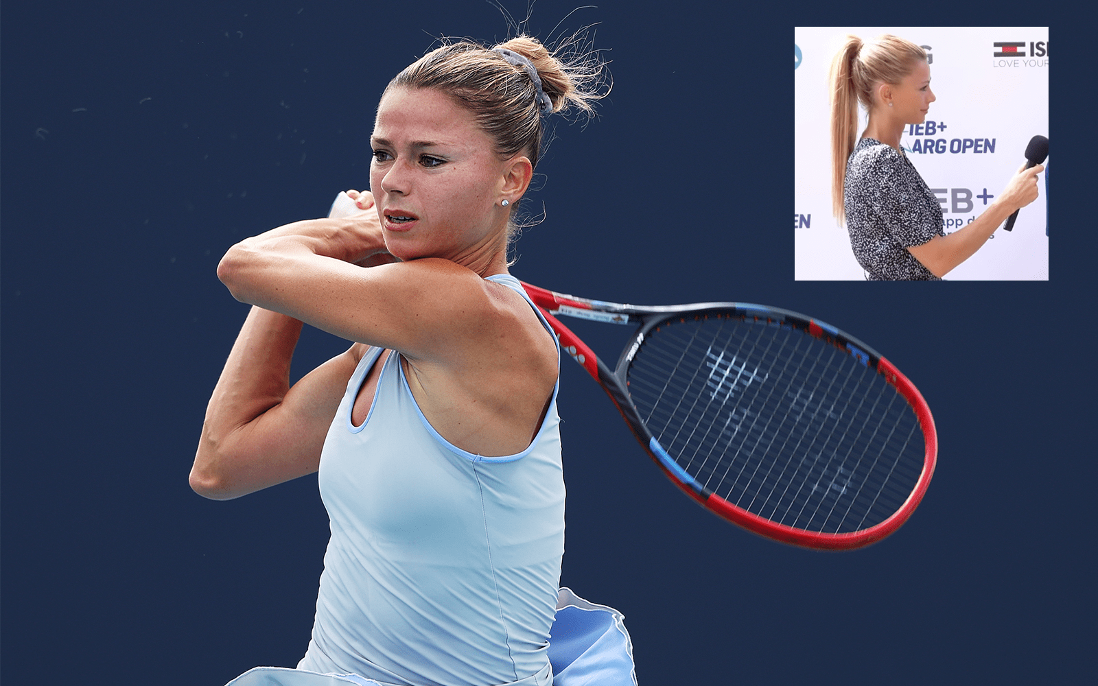 Kamila Đorđi se vraća tenisu sa mikrofonom u ruci, intervjuišući ATP igrače u Buenos Airesu