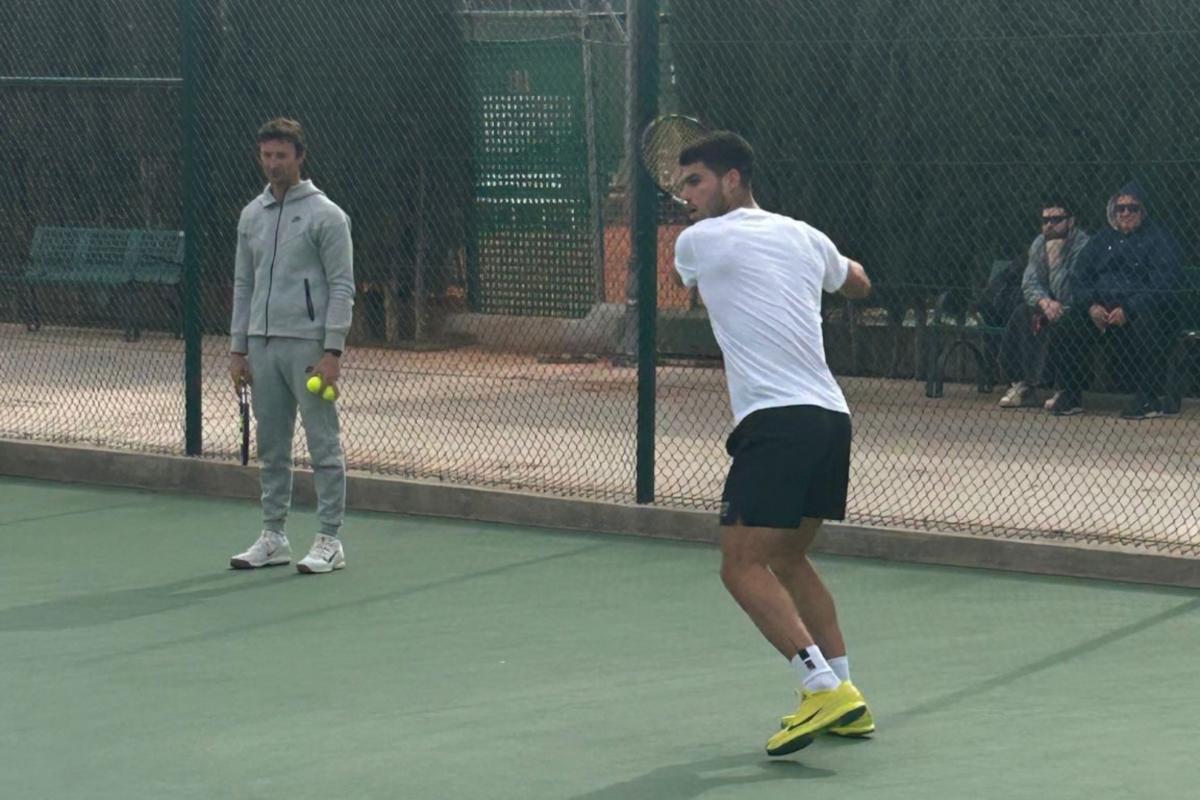 Karlos Alkaraz se vraća treninzima na terenima El Palmar Countri Club-a