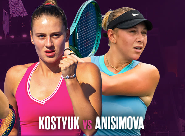 Marta Kostjuk vs. Amanda Anisimova: Gde gledati, Doha Pregled, kvote za klađenje