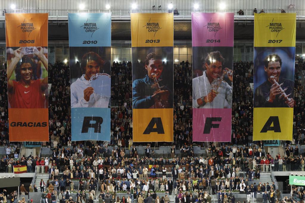 počast Rafaelu Nadalu