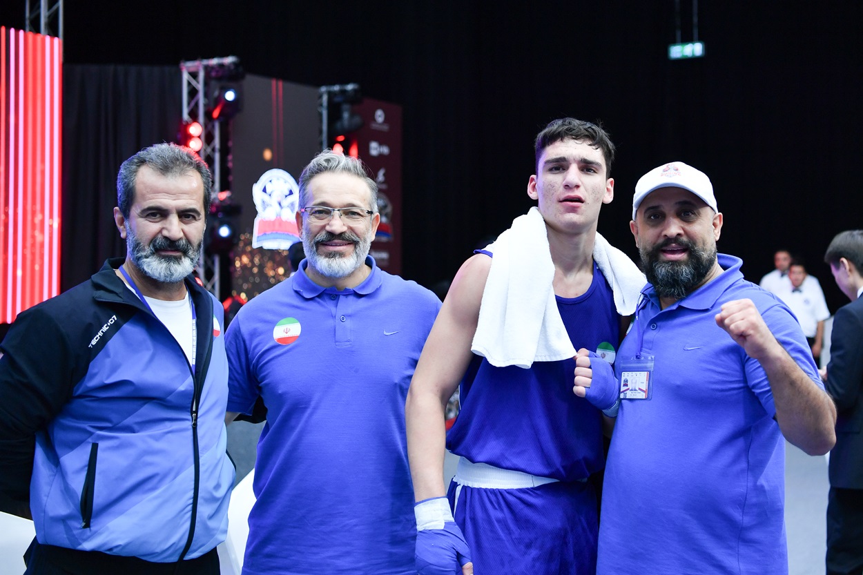 Iranska buduća zvezda Mohammed Saleh Mesbahi Rouzbahani dominirao je takmičenjem u Komsomolsk-na-Amure