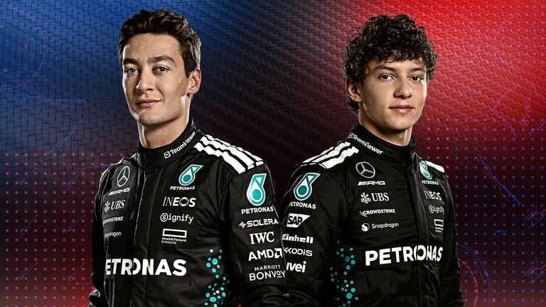 Džordž Rasel i Kimi Antoneli