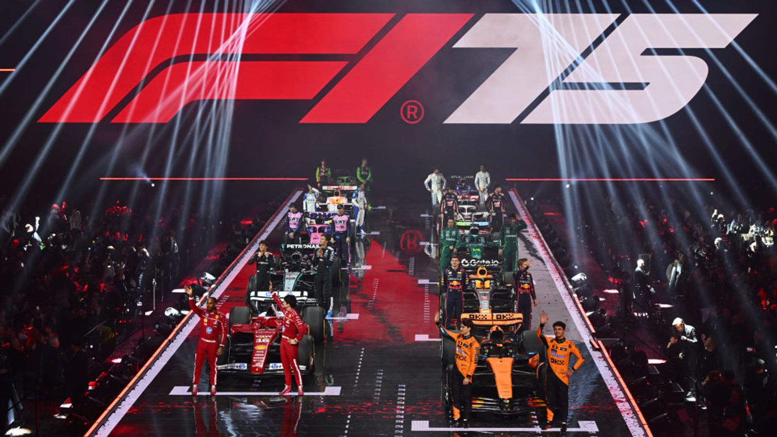 The much-changed 2025 grid line-up at F1